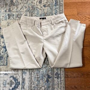 Roz & Ali Cream Petite Trousers